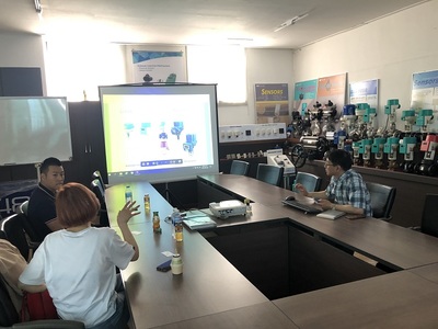 远为贸易拜访韩国GINICE吉事工厂 深化合作,共探气动执行器创新之路