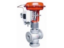 进口气动薄膜式三通分(合)流调节阀与气动执行器的应用与特点