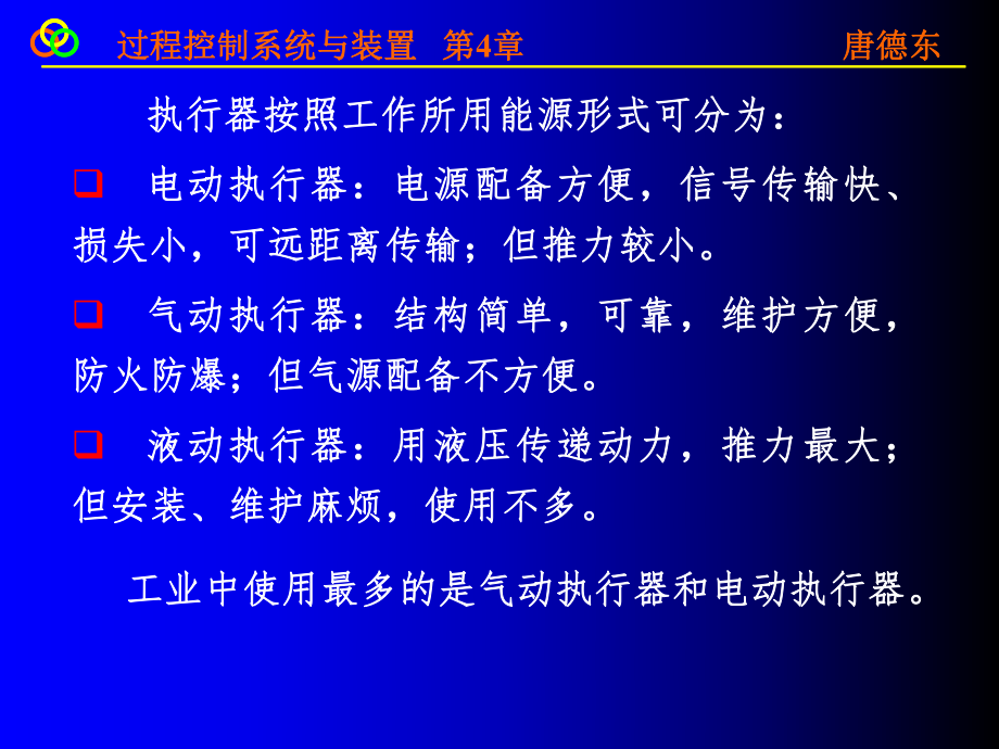 气动电动执行器PPT课件